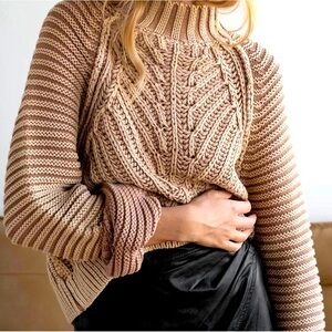 Free People Light Pink Sweater